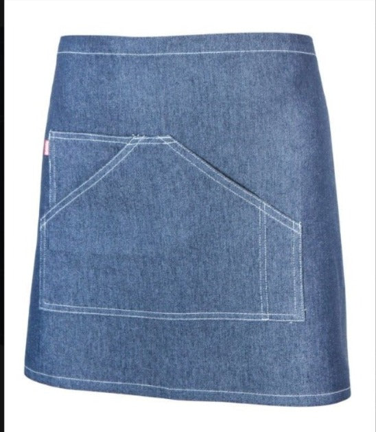 GREMBIULE DENIM CORTO