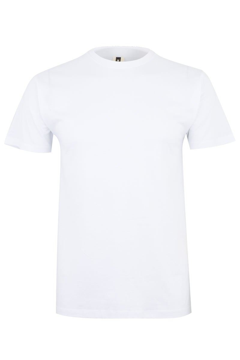 T-SHIRT MELBOURNE BIANCO M/C 155 g/m2